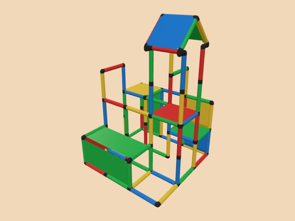 Play Center With Tower