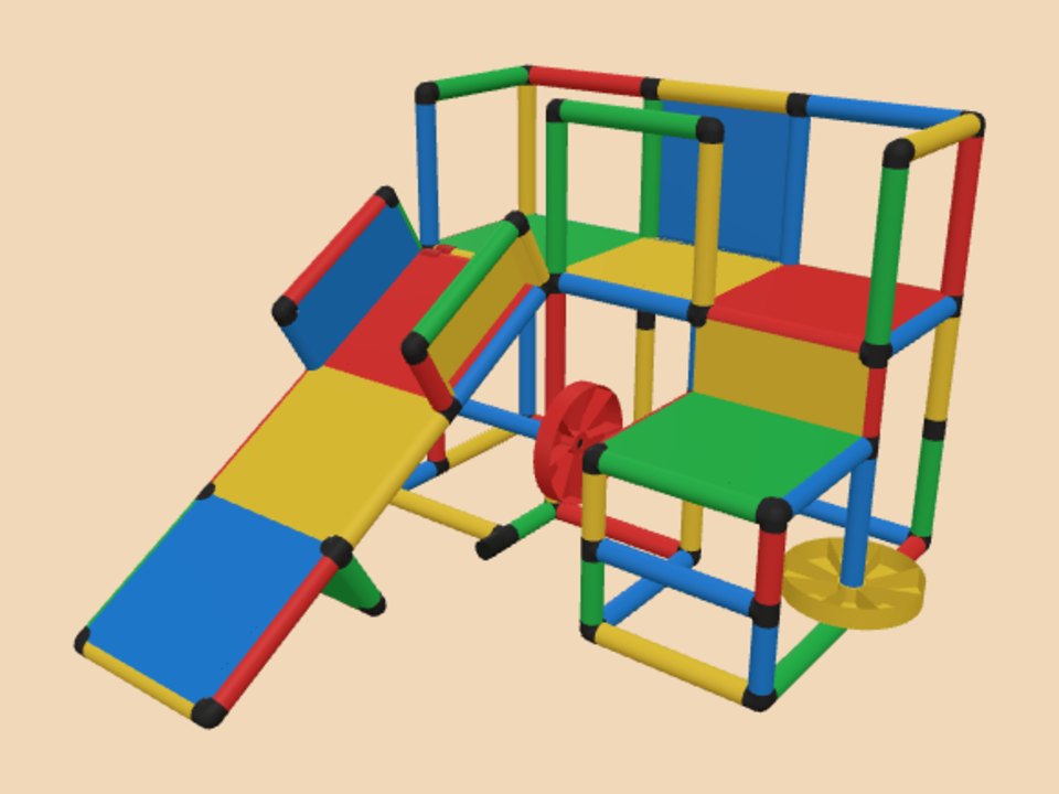 Toddler Castle With Super Slide