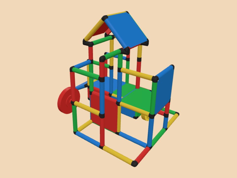 Dream Castle With Little Ramp For First Climbing Experiences
