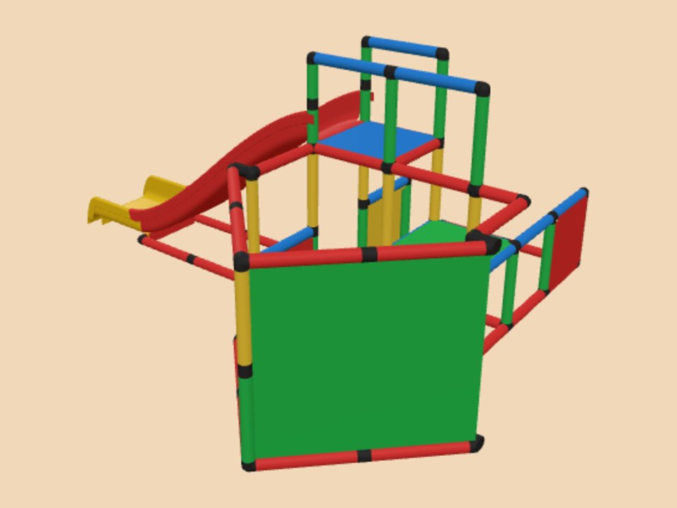 QUADRO 游艇(带组合滑梯)