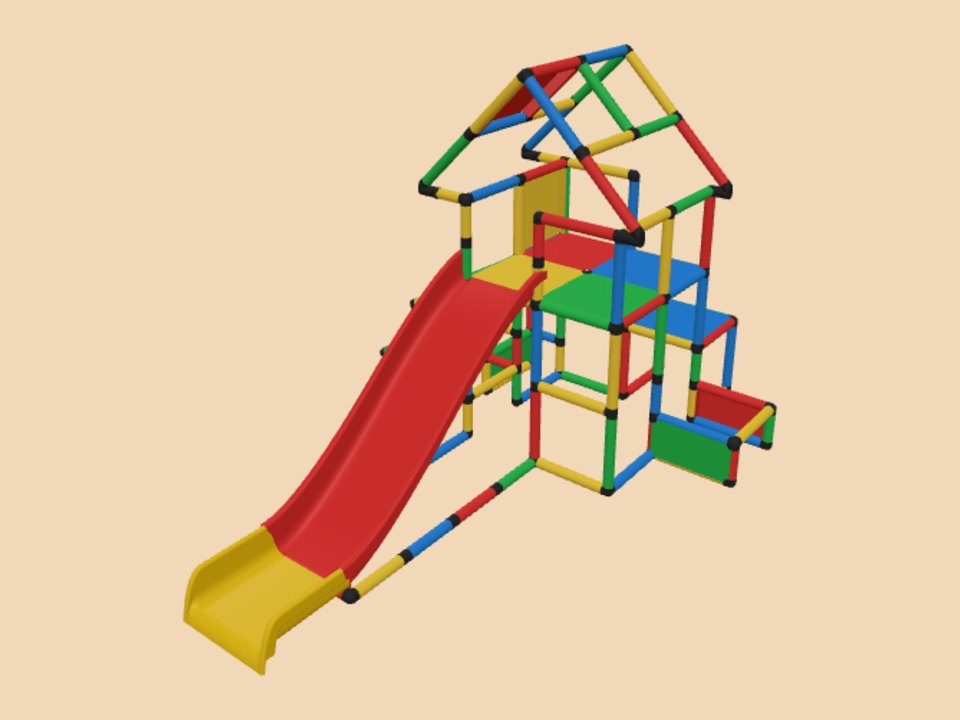 Double Slide Model For Children And Toddlers
