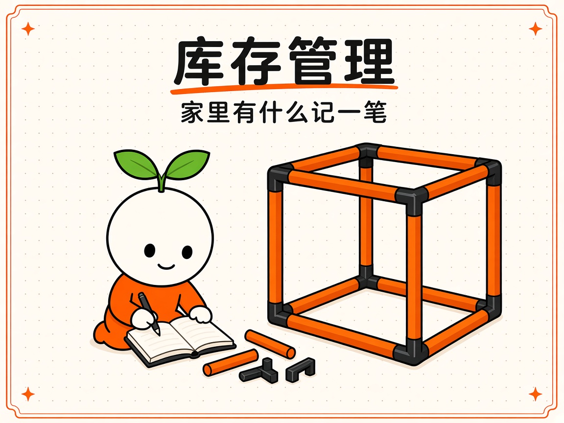库存管理：家里有什么记一笔