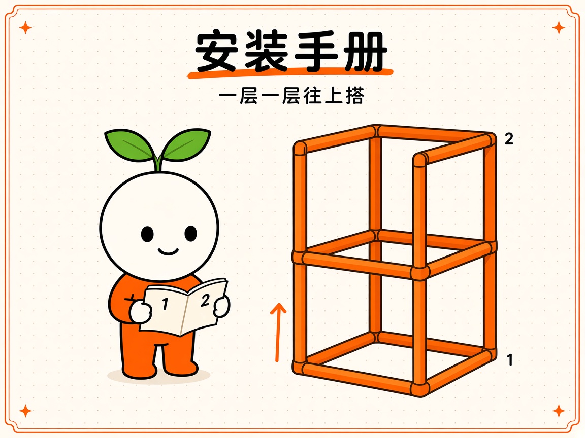 安装手册：一层一层往上搭