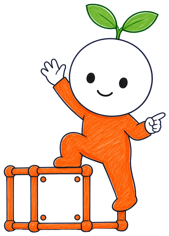 Xiaomai winkt und zeigt auf den Weg nach unten